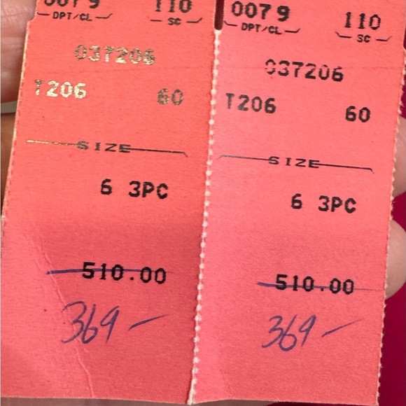 NOLAN MILLER Pink Power Suit Rare 1980 3-Piece Black Sequins Women’s 6 NWT - Picture 11 of 16